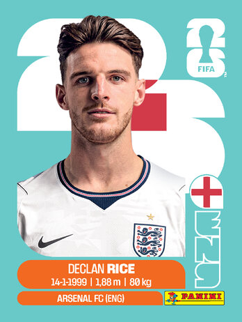 Declan Rice — figurinha ENG-10