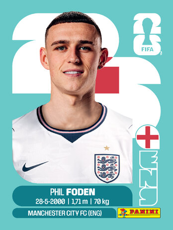 Phil Foden — figurinha ENG-16