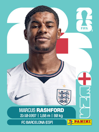 Marcus Rashford — figurinha ENG-19
