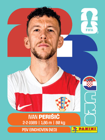 Ivan Perišić — figurinha CRO-16