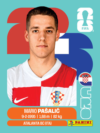 Mario Pasalic — figurinha CRO-14