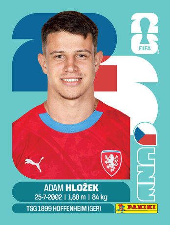 Adam Hlozek — figurinha CZE-19