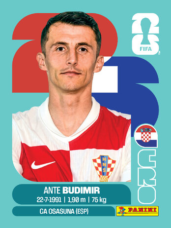 Ante Budimir — figurinha CRO-18