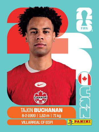 Tajon Buchanan — figurinha CAN-17