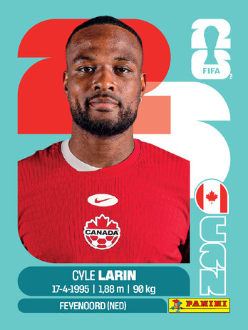 Cyle Larin — figurinha CAN-19