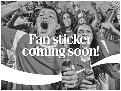 Fan Sticker Bélgica — figurinha CFS-25