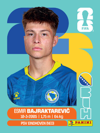 Esmir Bajraktarevic — figurinha BIH-15