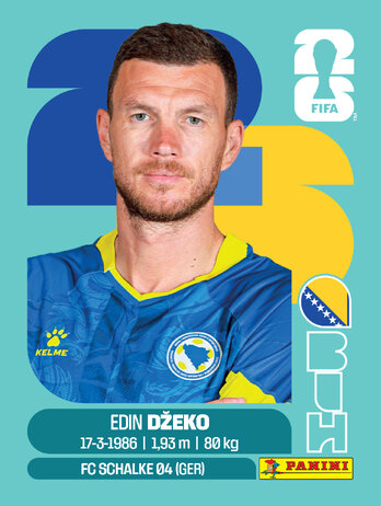 Edin Dzeko — figurinha BIH-18