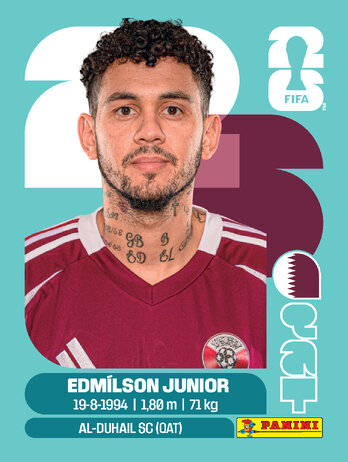 Edmilson Junior — figurinha QAT-17
